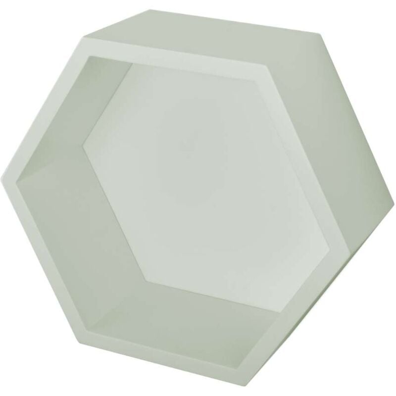 foto del prodotto mensola esagono verde