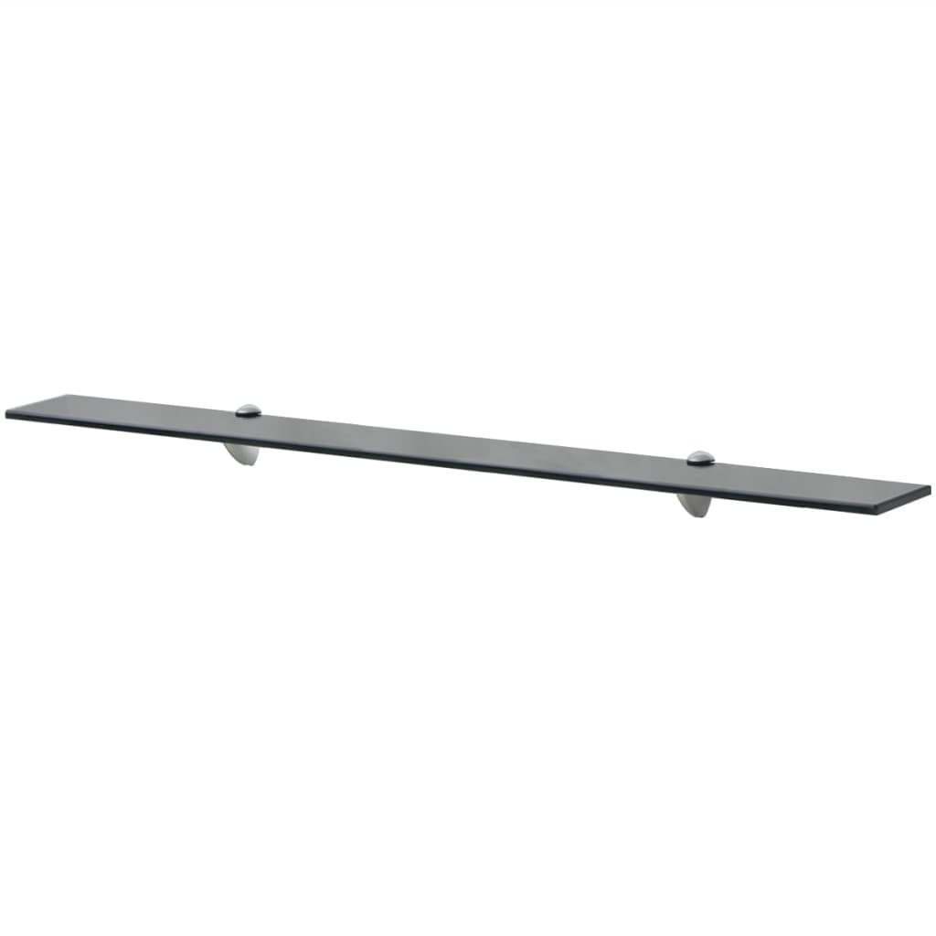 foto del prodotto mensola galleggiante in vetro 100x20 cm 8 mm cod mxl 33717