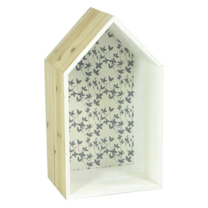 foto del prodotto mensola legno lucia casetta cm 20x35x15