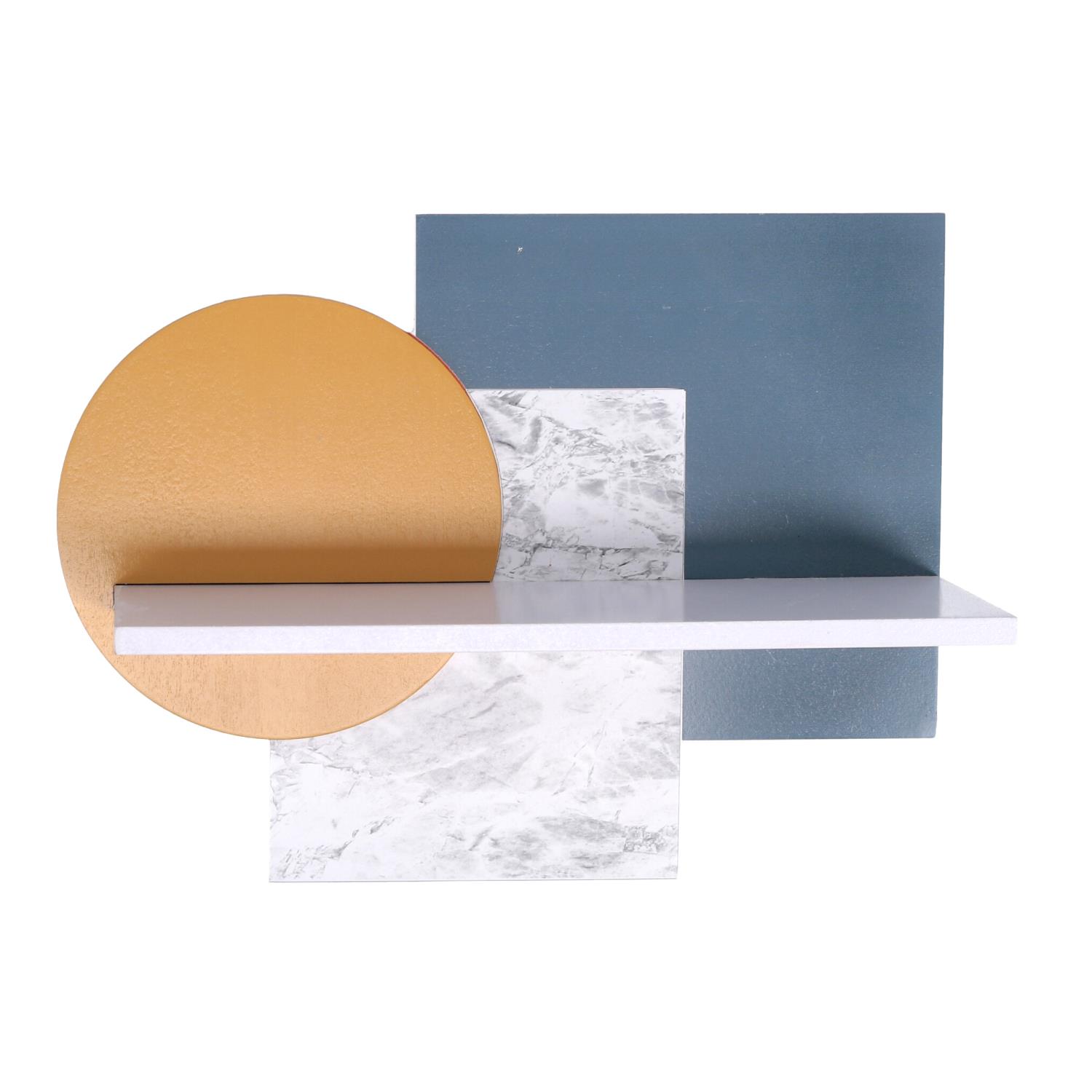 foto del prodotto mensola legno multicolor cm30x9x23