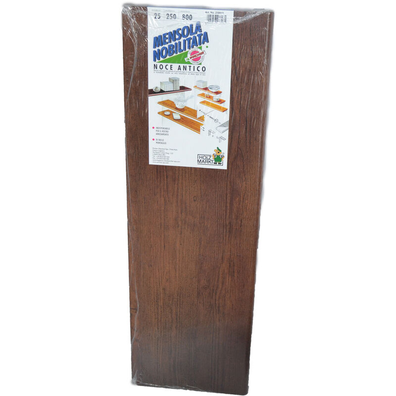 foto del prodotto mensola legno noce sc. 80x25