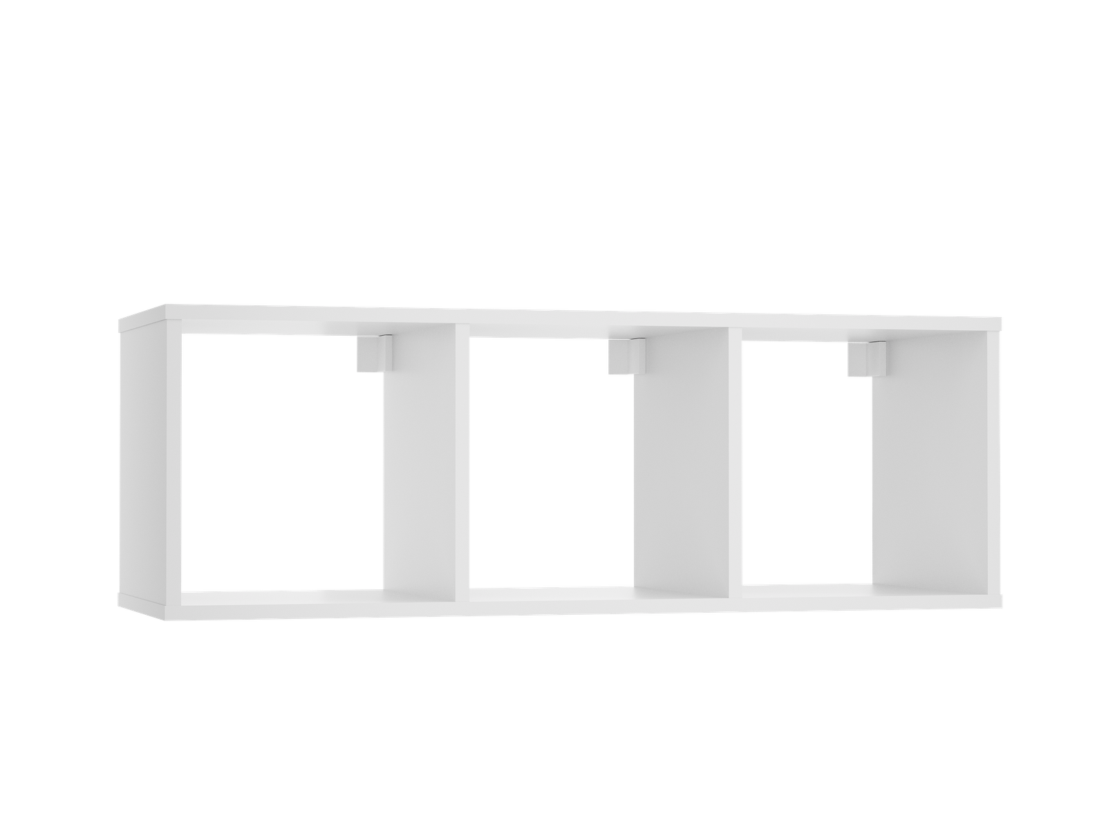 foto del prodotto mensola modulare modus 3x1 bianca