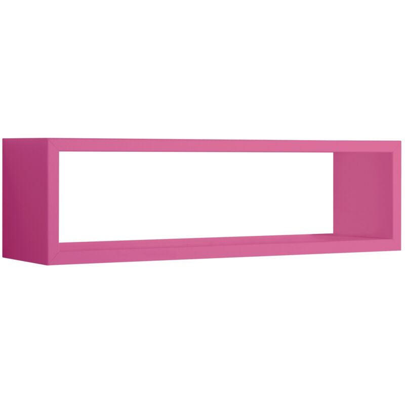 foto del prodotto mensola parete rettangolare fuxia scaffale salotto soggiorno camera regolo