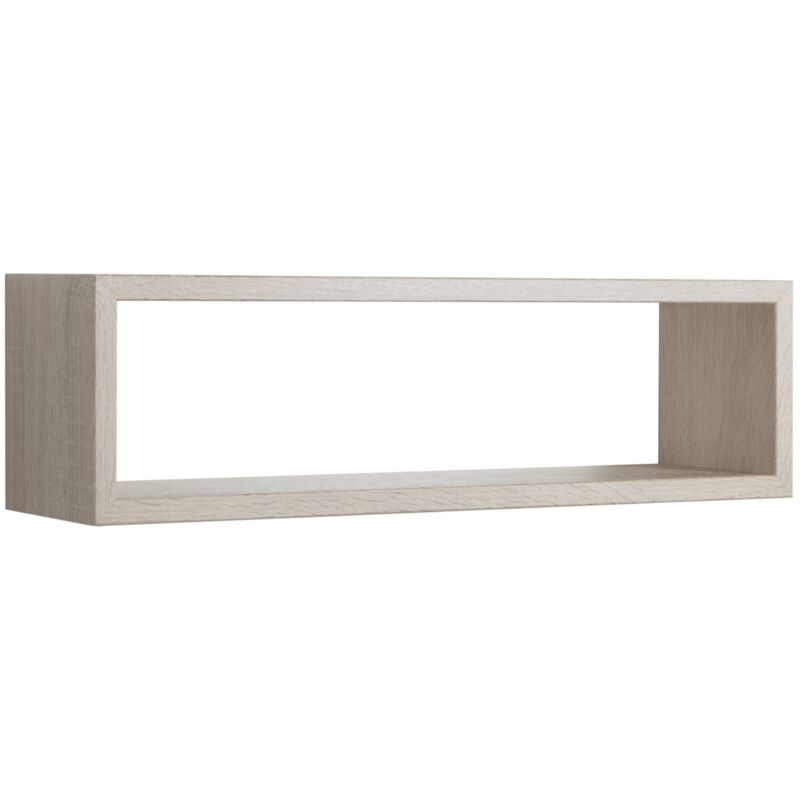 foto del prodotto mensola parete rettangolare rovere scaffale salotto soggiorno camera regolo