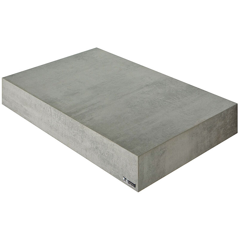 foto del prodotto mensola per lavabo bagno da appoggio 70x46 in legno profondit 46 cm klara con staffe