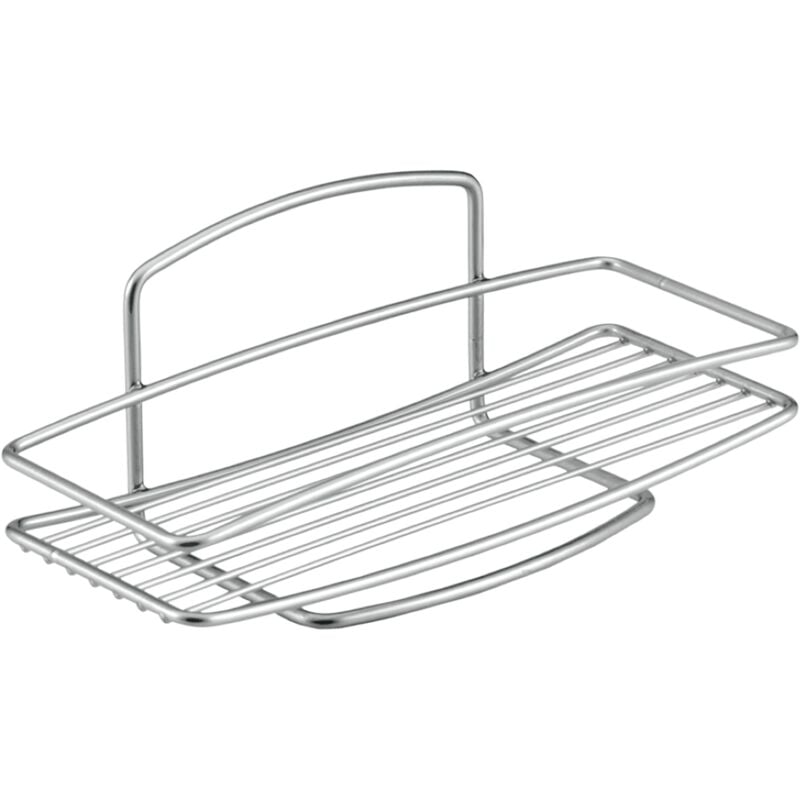 foto del prodotto mensola rettangolare ad 1 ripiano 26x11x11 cm polytherm metaltex