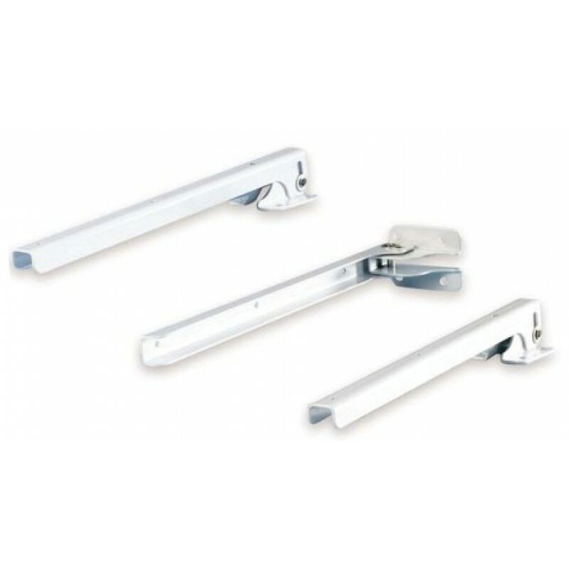 foto del prodotto mensola ribaltabile mod. bolis misura 30 cm colore bianco