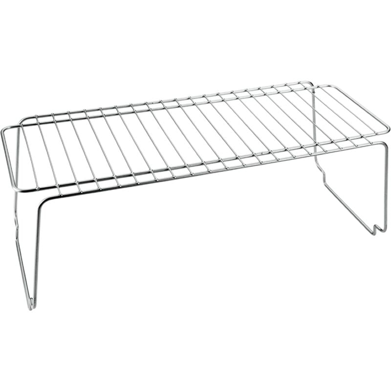 foto del prodotto mensola salva spazio sovrapponibile rettangolare 45x19x18 cm metaltex