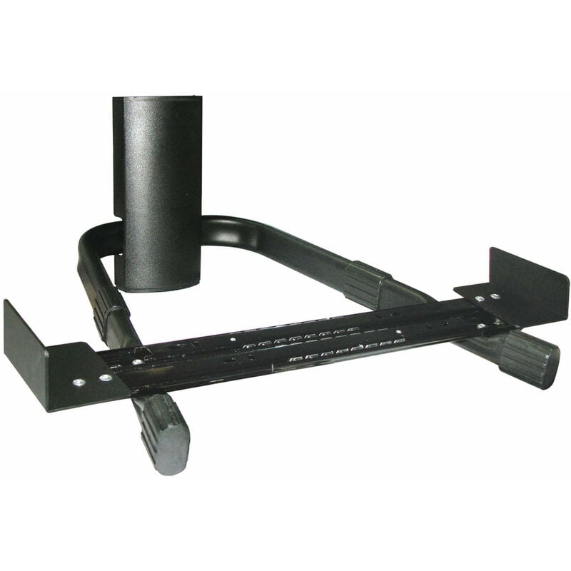 foto del prodotto mensola supporto fisso a parete per dvd con asta di supporto estensibile