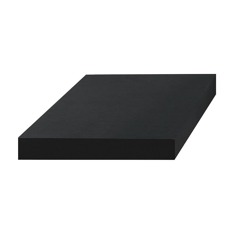 foto del prodotto mensola tamburata in mdf wenge 25x25x5h confezione da 8 pezzi king home