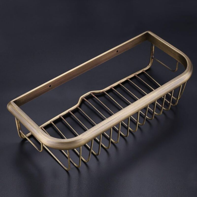 foto del prodotto mensole da bagno a parete 30x13 7,2cm ottone 1pz