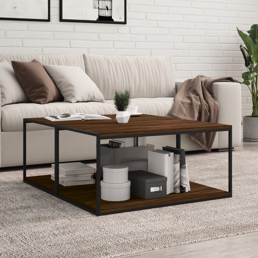foto del prodotto mensole parete 4pz rovere marrone 80x50x1,5cm legno multistratocod mxl 87579