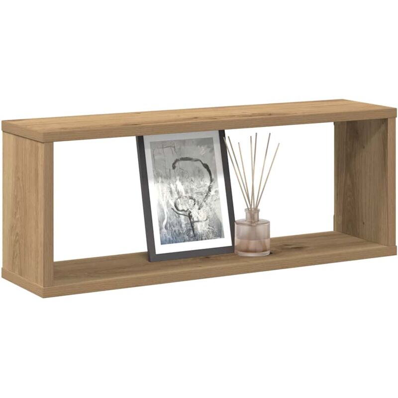 foto del prodotto mensole parete a cubo 6 pz artigianale 30x15x30 cm truciolato vidaxl