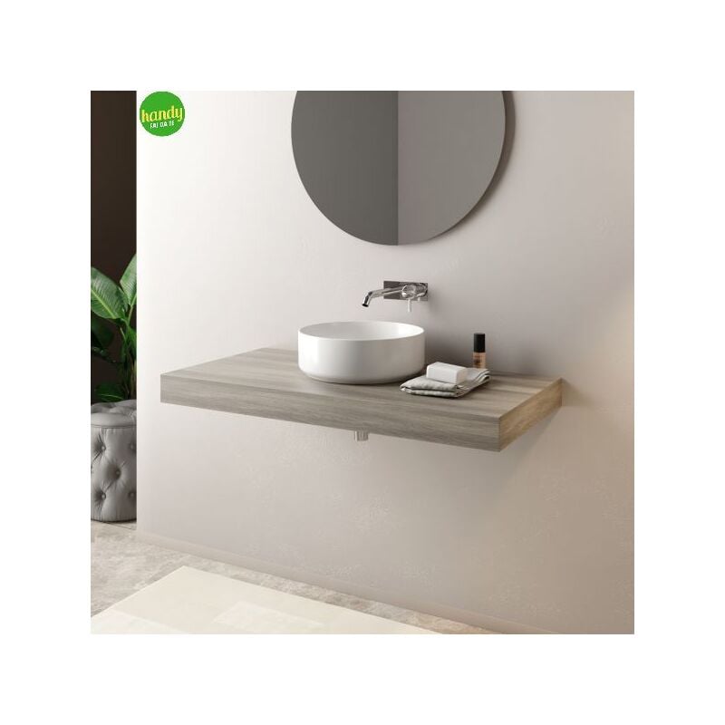 foto del prodotto mensolone top bagno mobo 100cm olmo