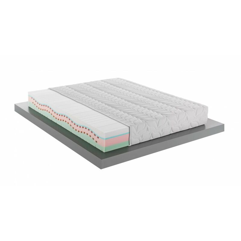 immagine 0 del prodotto mentor materasso memory med h1 singolo 80x190 creation med h23 disp. medico detraibile 7 cm di memory, onda ad 11 zone di portanza differenziata,