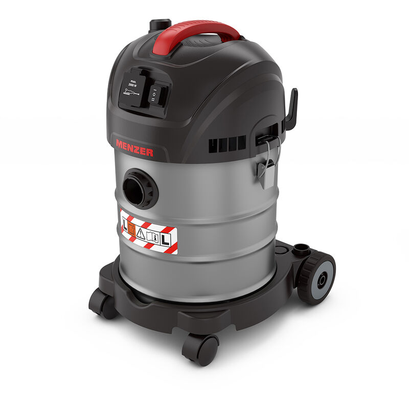 foto del prodotto menzer aspiratore di sicurrezza aspiratore a umido a secco vcl 320 antistatic, attrezzatura antistatica completa, classe di polvere l, 20 litri