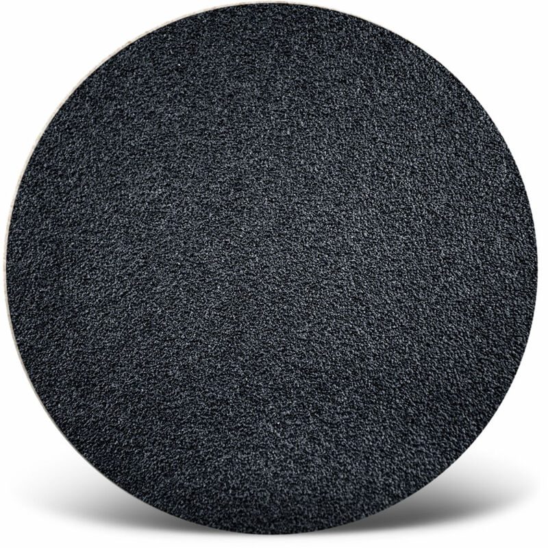 foto del prodotto menzer black dischi abrasivi velcrati, 225 mm, p. levigatrici per muri, carburo di silicio 2 pz. g16