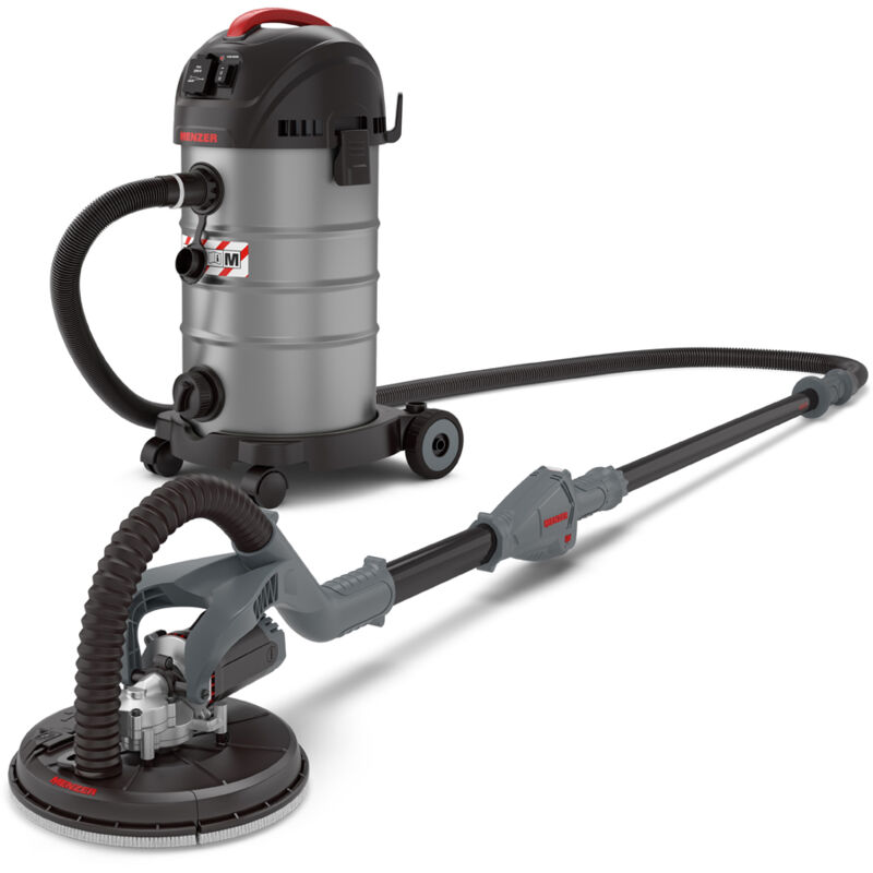 foto del prodotto menzer dustfree sistema di levigatura a secco senza polvere con lhs 225 vario vcm 330