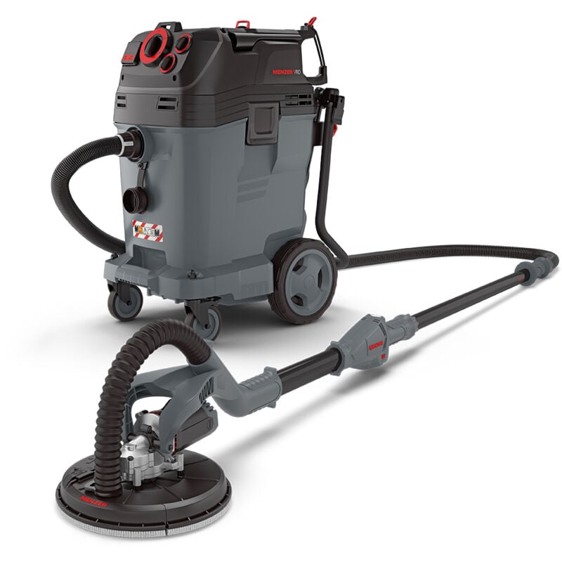foto del prodotto menzer dustfree sistema di levigatura a secco senza polvere con lhs 225 vario vcm 550 pro