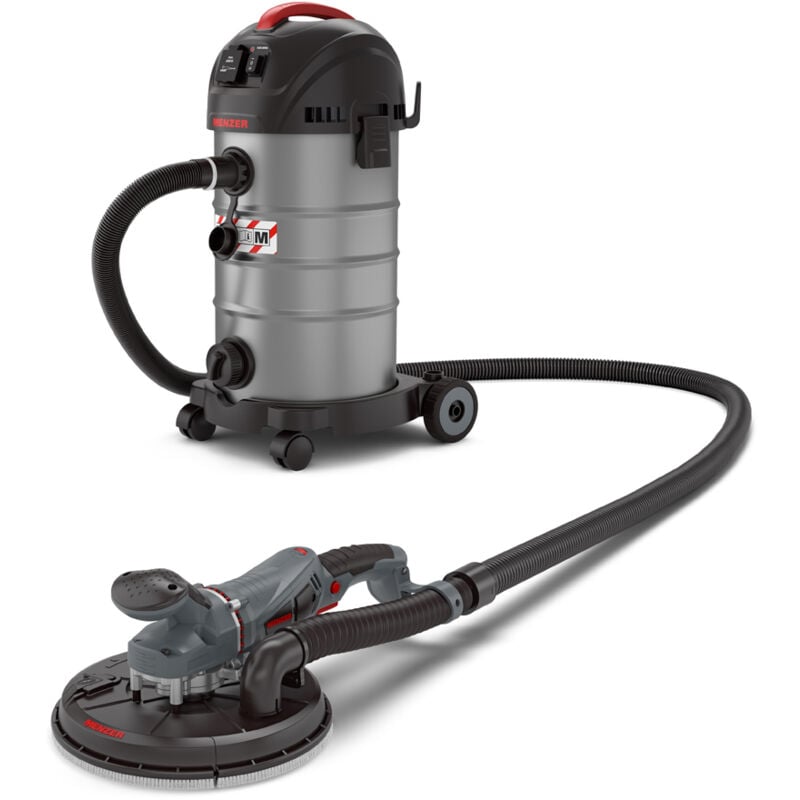foto del prodotto menzer dustfree sistema di levigatura a secco senza polvere con tbs 225 vcm 330