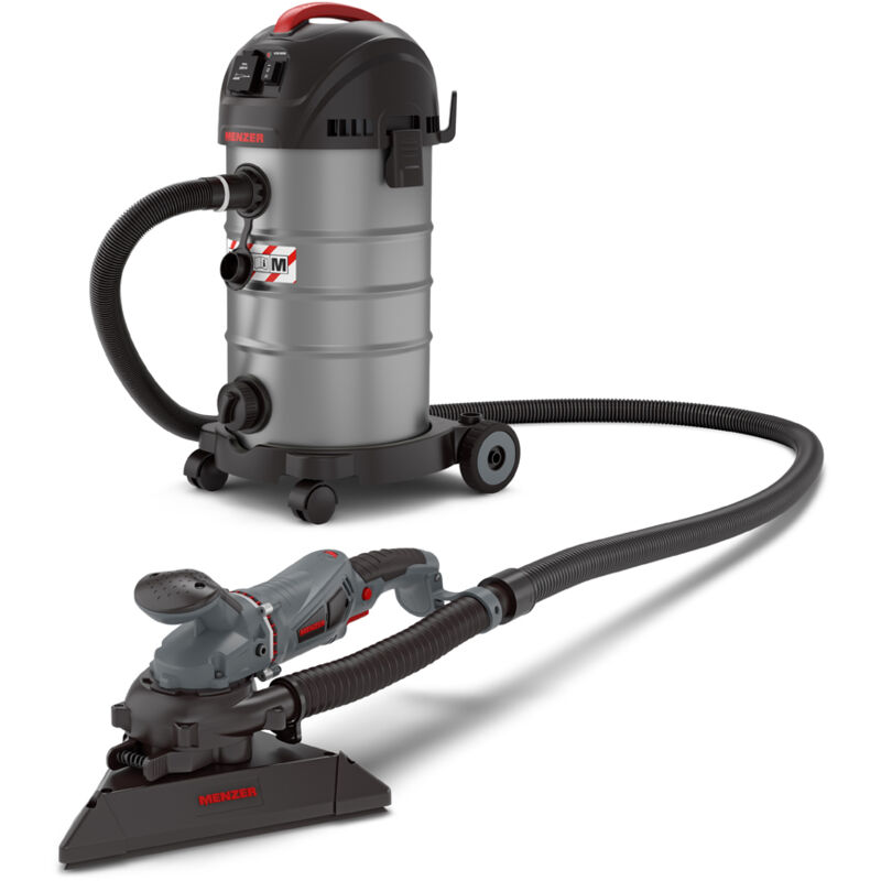 foto del prodotto menzer dustfree sistema di levigatura a secco senza polvere con tsw 225 vcm 330
