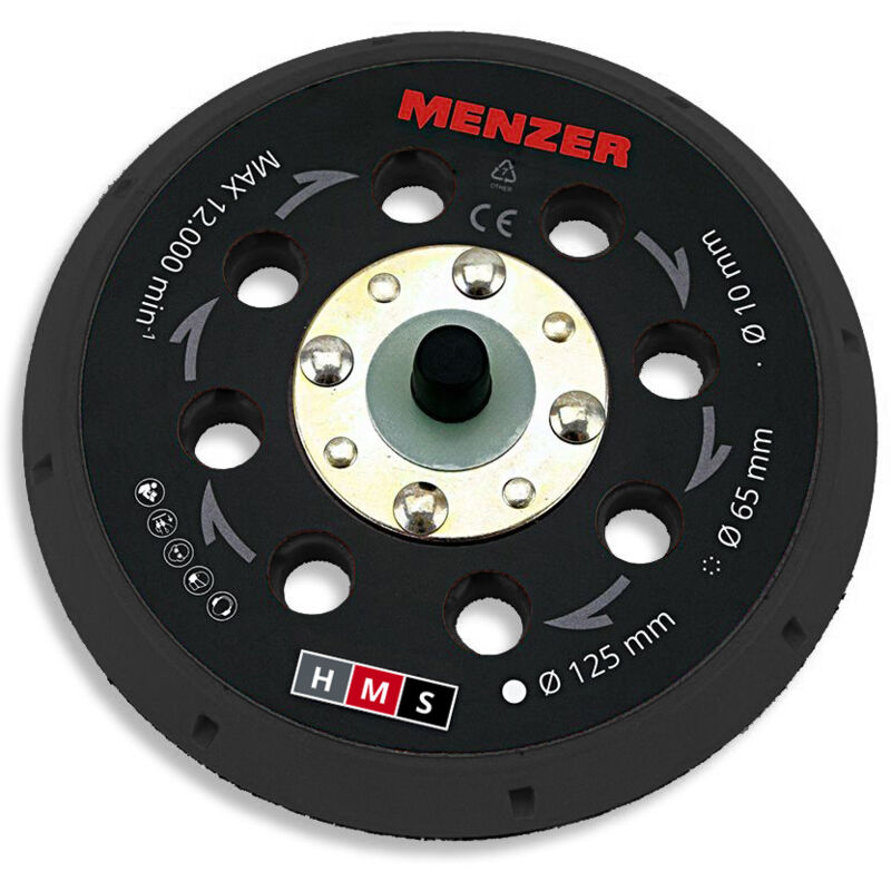 foto del prodotto menzer platorello multi foro 125 mm soft per ets 125