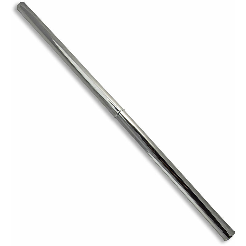 foto del prodotto menzer tubo di aspirazione cromato 35 mm per aspiratore di sicurezza vcl vcm vch 530 550 pro wood 
