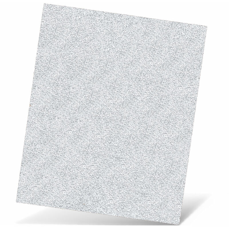 foto del prodotto menzer white fogli abrasivi, 280 x 230 mm, p. levigatrici manuali, corindone normale 10 pz. g60