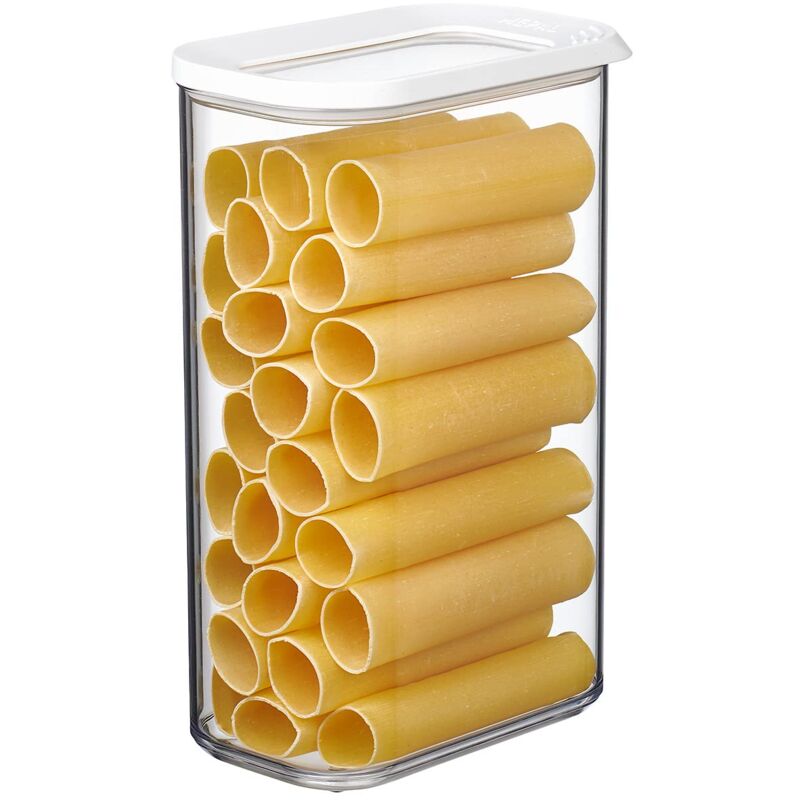 foto del prodotto mepal contenitore per alimenti modula contenitore trasparente con coperchio organizzatori da cucina e contenitore in plastica impilabile ed