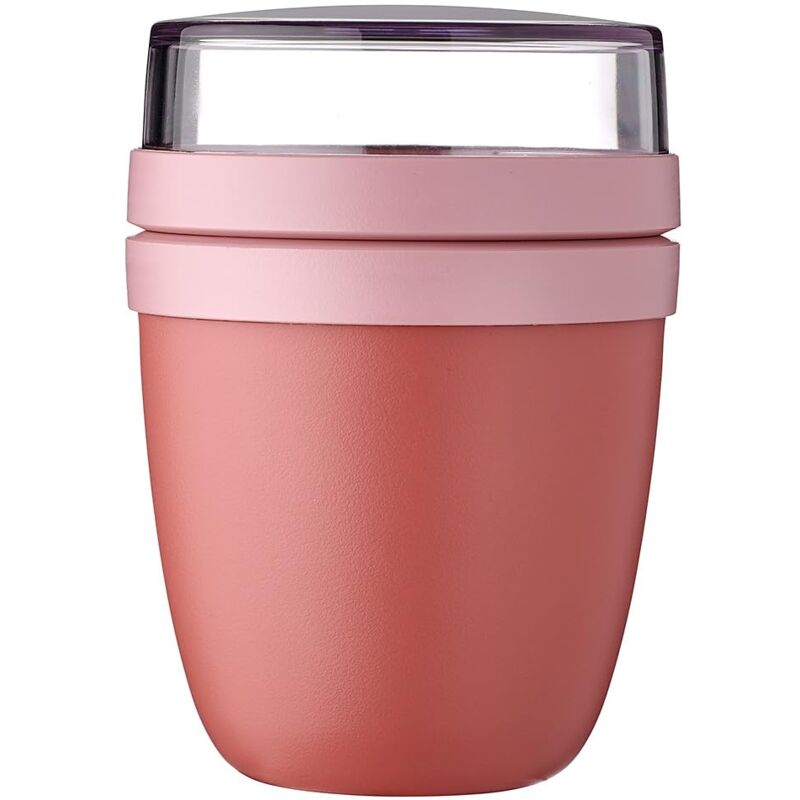 foto del prodotto mepal contenitore per il pranzo ellipse mini scoparti separati per yogurt e muesli adatto per il freezer, il microonde e la lavastoviglie 300