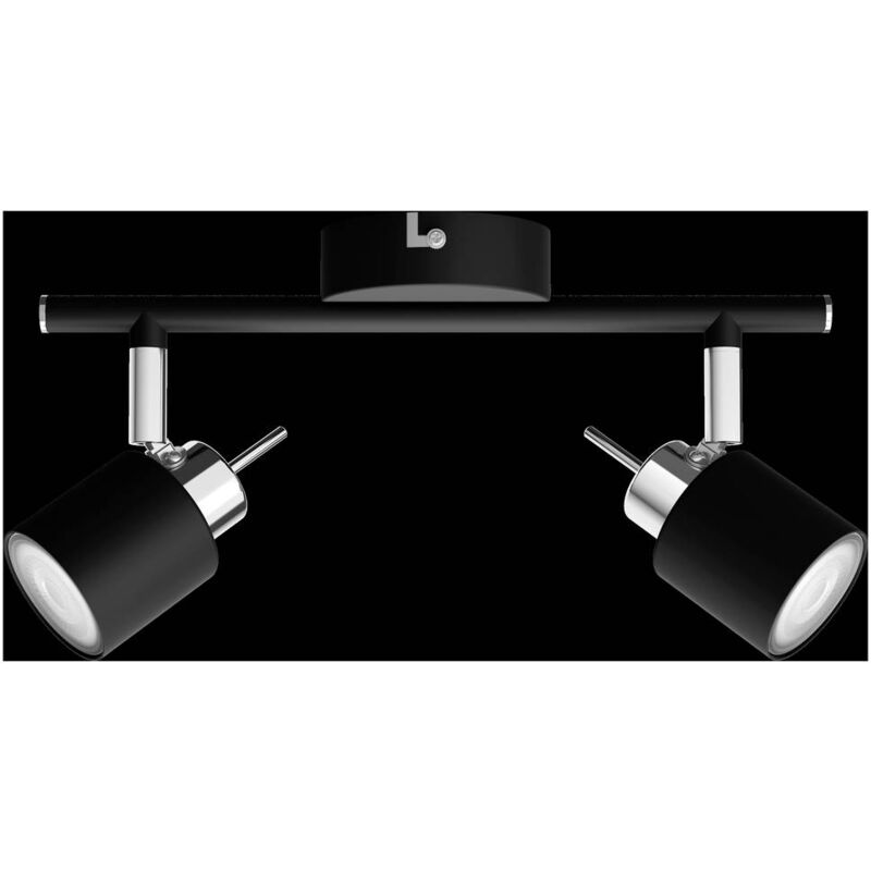 foto del prodotto meranti 8719514465398 faretto da soffitto gu10 nero philips