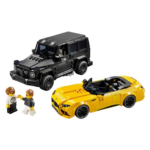 foto del prodotto mercedes amg g 63 e mercedes amg sl 63 lego 76924 speed champion