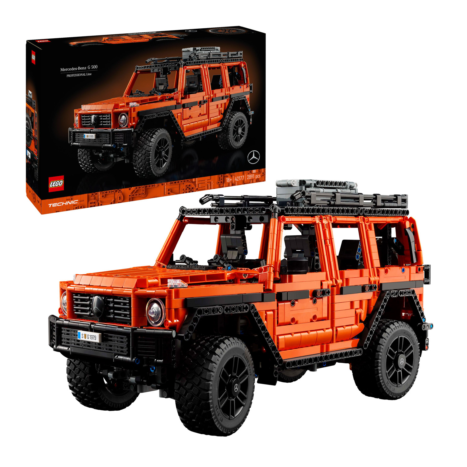 foto del prodotto mercedes benz g 500 professional line - lego technic