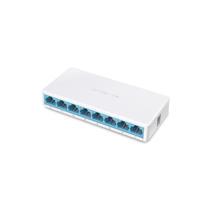foto del prodotto mercusys ms108 switch di rete gestito fast ethernet 10-100 bianco