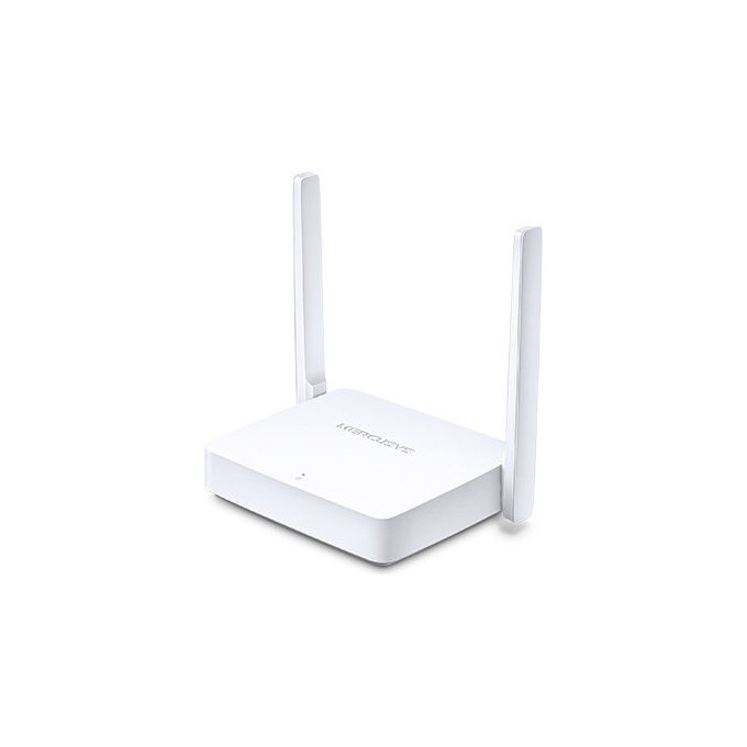foto del prodotto mercusys mw301r router wi fi 300mbps 2.4ghz banda singola 2 porte ethernet bianco