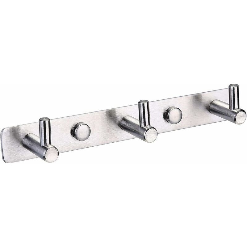 foto del prodotto mereteet gancio per accappatoio, gancio per asciugamano da bagno, gancio da parete, porta asciugamani da cucina, gancio da parete in acciaio inox