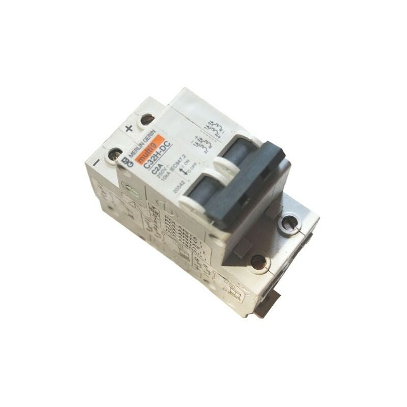foto del prodotto merlin gerin 20542 interruttore automatico per corrente continua 2p 2a curva c