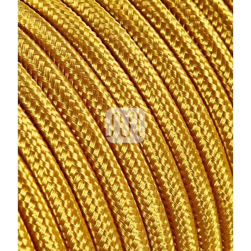 foto del prodotto merlotti 20330 cavo elettrico rotondo h03vv f 2x0.75, oro, 3 m