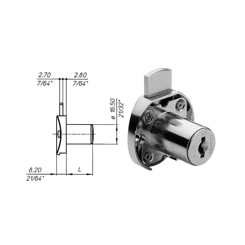 foto del prodotto meroni 2630 serr appl cil mm 30