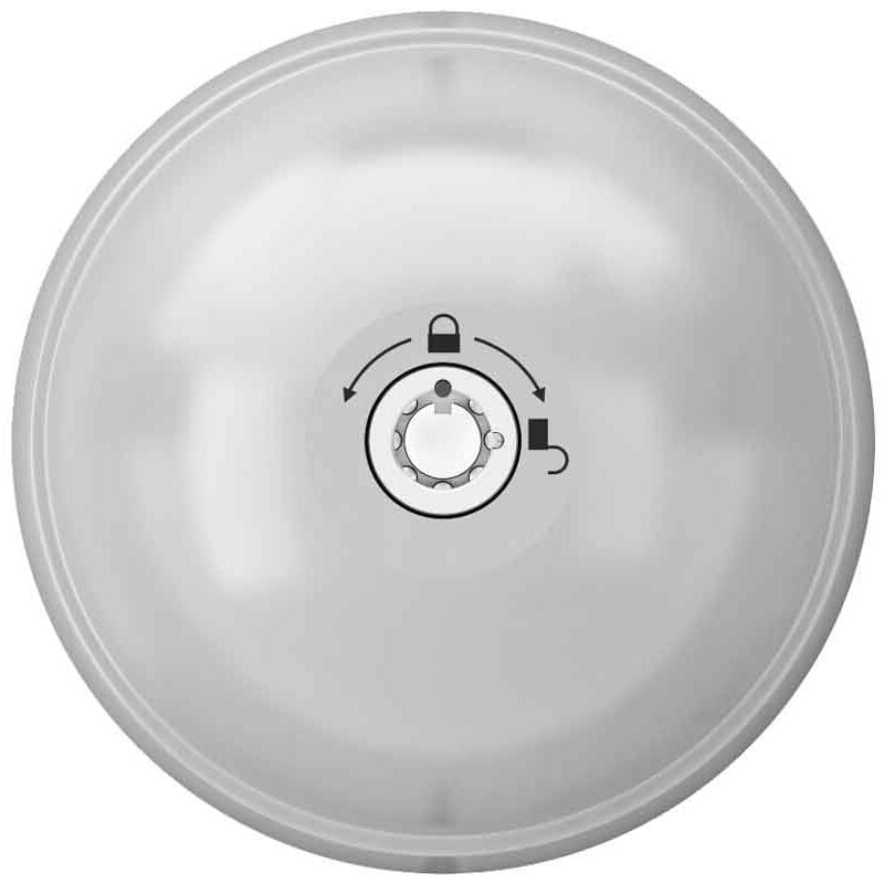 foto del prodotto meroni ufo3 smartduo bianco lucchetto per furgoni sfera fissa chiusura automatica manuale coppi
