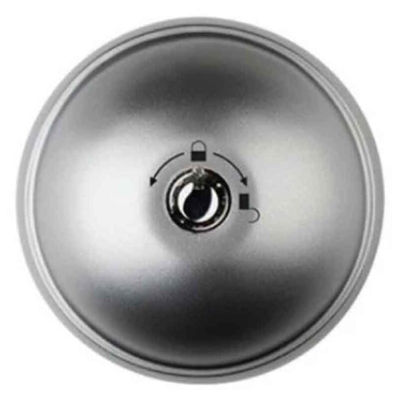 foto del prodotto meroni ufo3 smartduo grigio lucchetto per furgoni sfera fissa chiusura automatica manuale coppia
