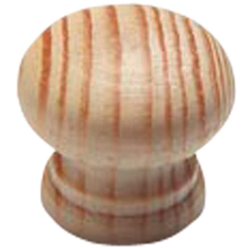 foto del prodotto merriway bh00414 pomello per porta di pino non verniciato, 25 mm 1 inch, set di 10 pezzi