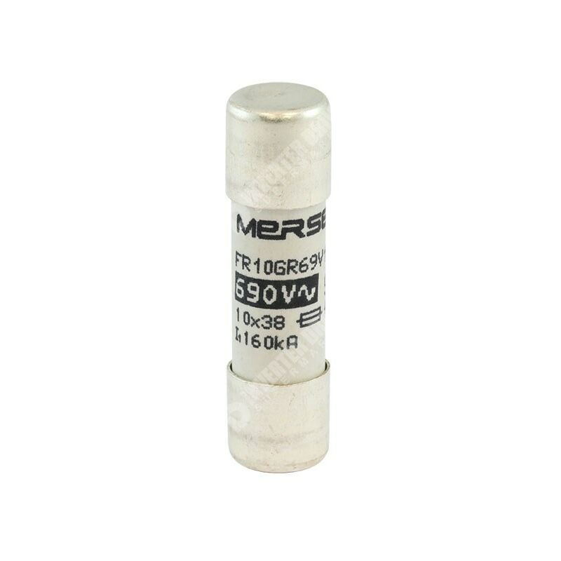 foto del prodotto mersen fusibile 1a 10mm x 38mm