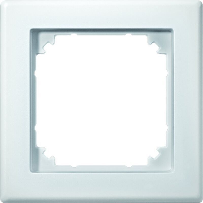 foto del prodotto merten 484119 cornice, 1 piega, bianco polare, 1x m smart rahmen
