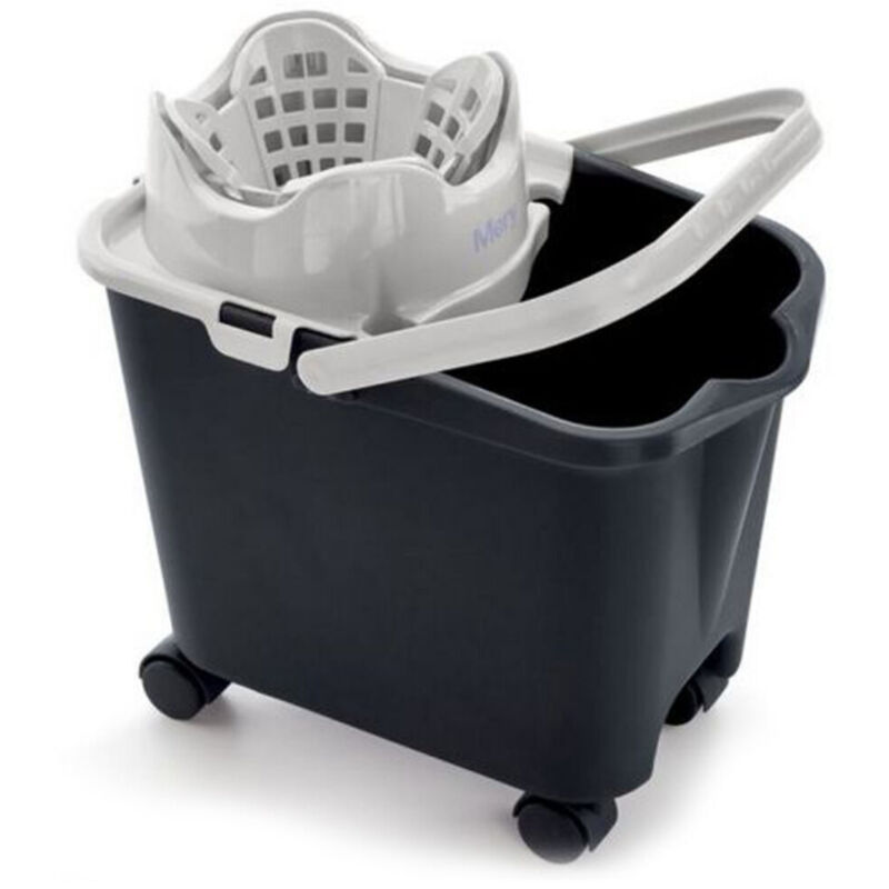foto del prodotto mery secchio mocio con strizzatore l 14 rayen