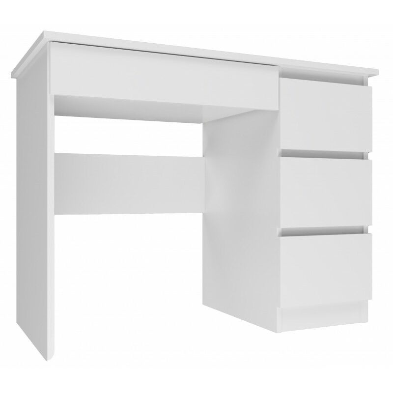 foto del prodotto meso scrivania dritta moderna per ufficio camera da letto della giovent 98x51x76 cm 4 cassetti