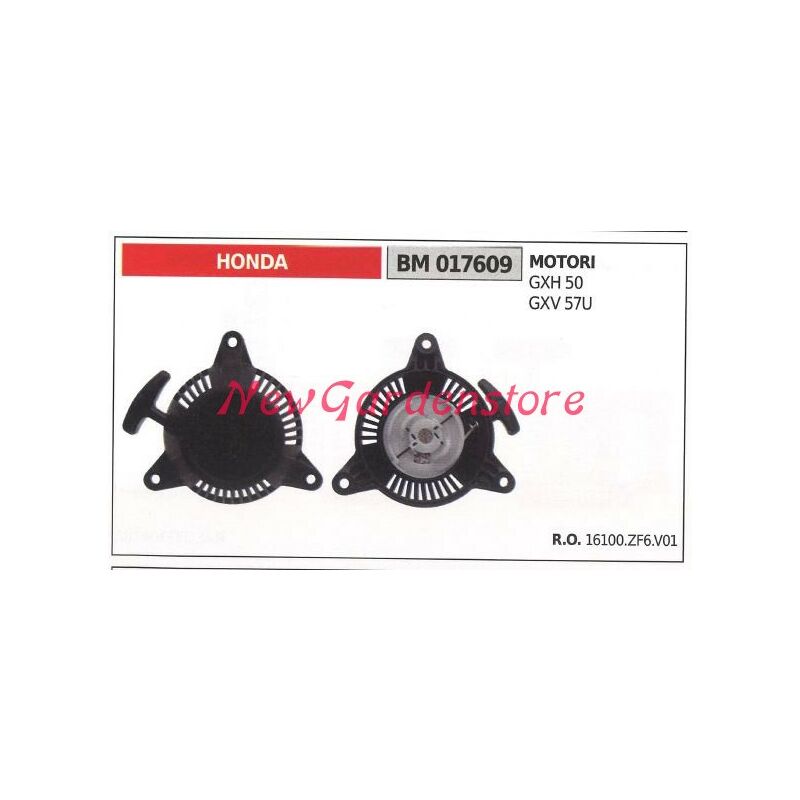 foto del prodotto messa in moto autoavvolgente honda motore motozappa gxh 50 57u 017609 16100-zf6-v01