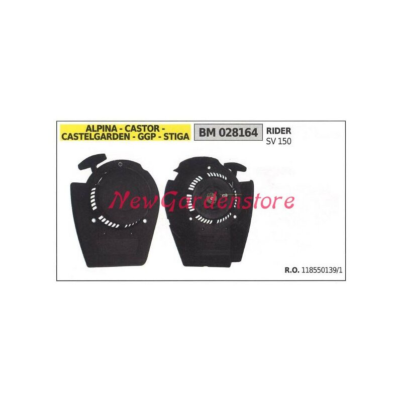 foto del prodotto messa in moto castelgarden motore trattorino rasaerba tosaerba sv150 028164