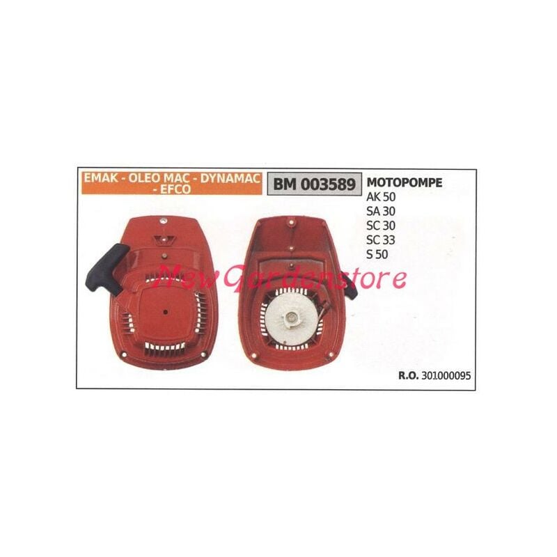 foto del prodotto messa in moto emak motore motopompa ak50 sa30 sc30 33 s50 003589