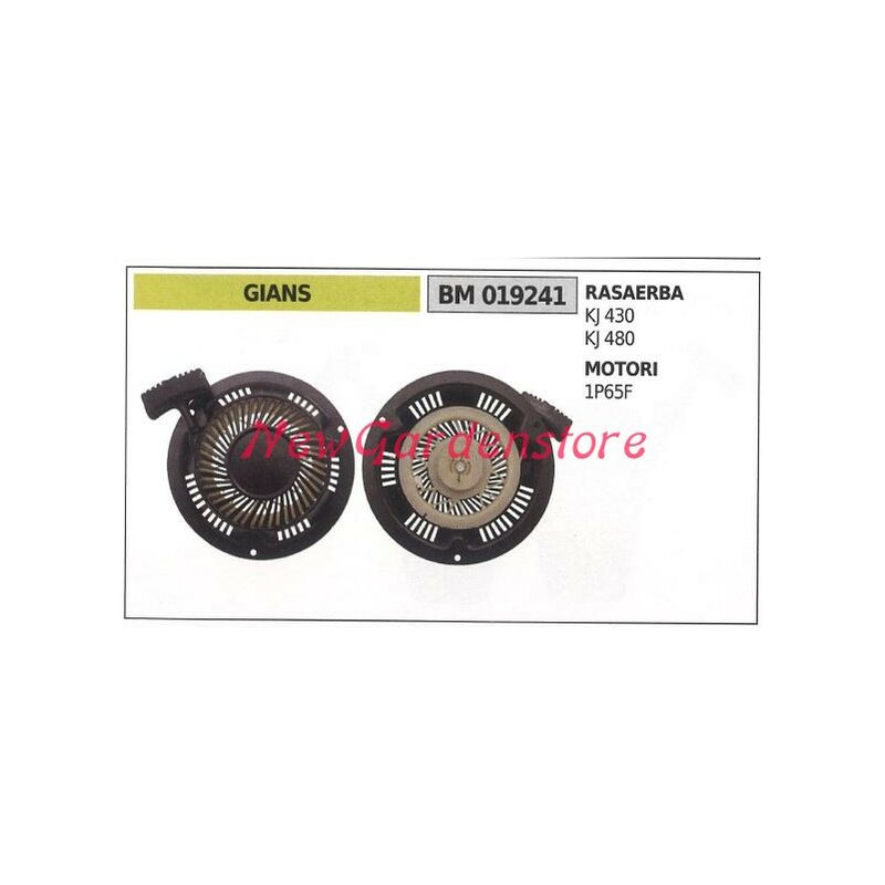 foto del prodotto messa in moto gians motore rasaerba tosaerba tagliaerba kj 430 480 019241